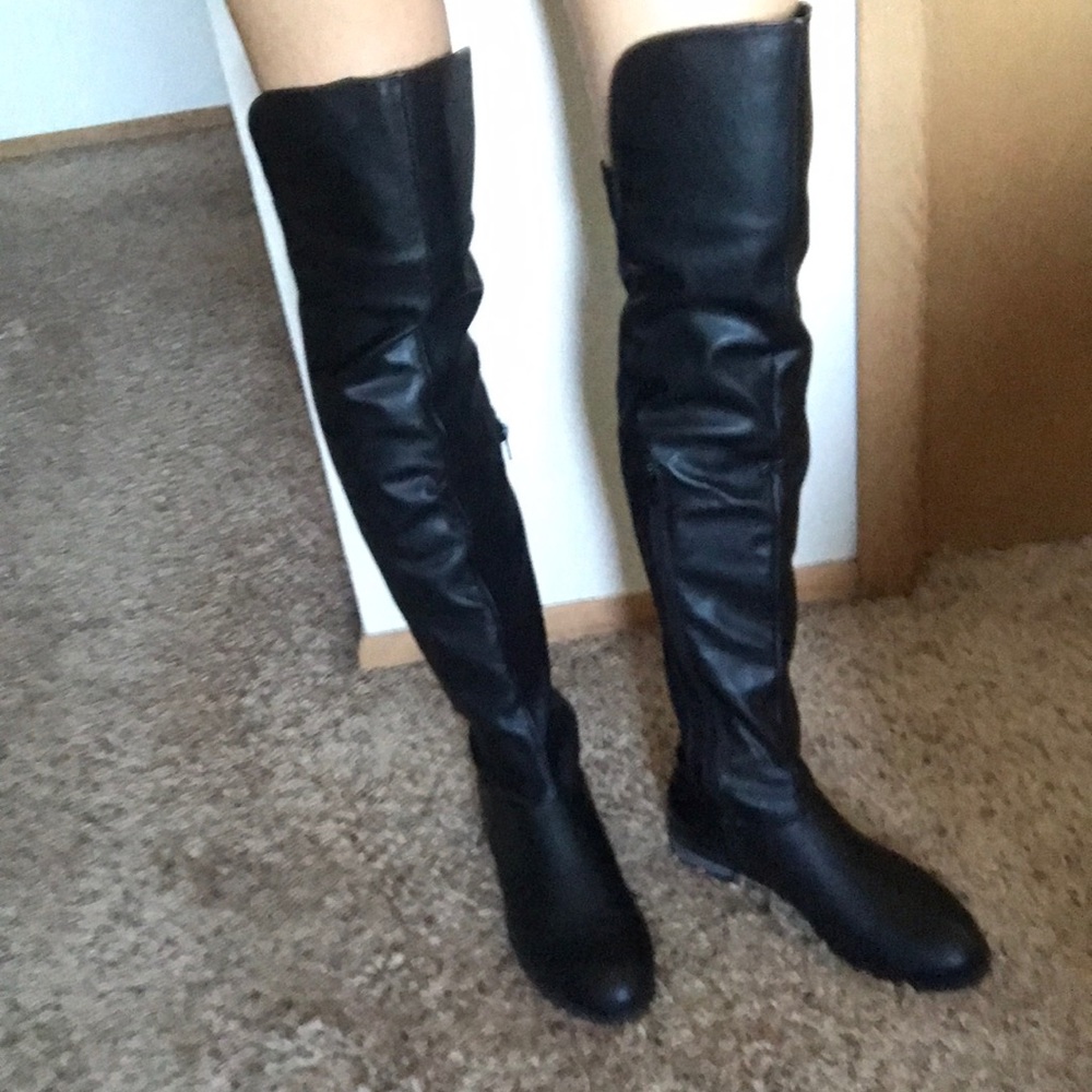 Over the knee boots